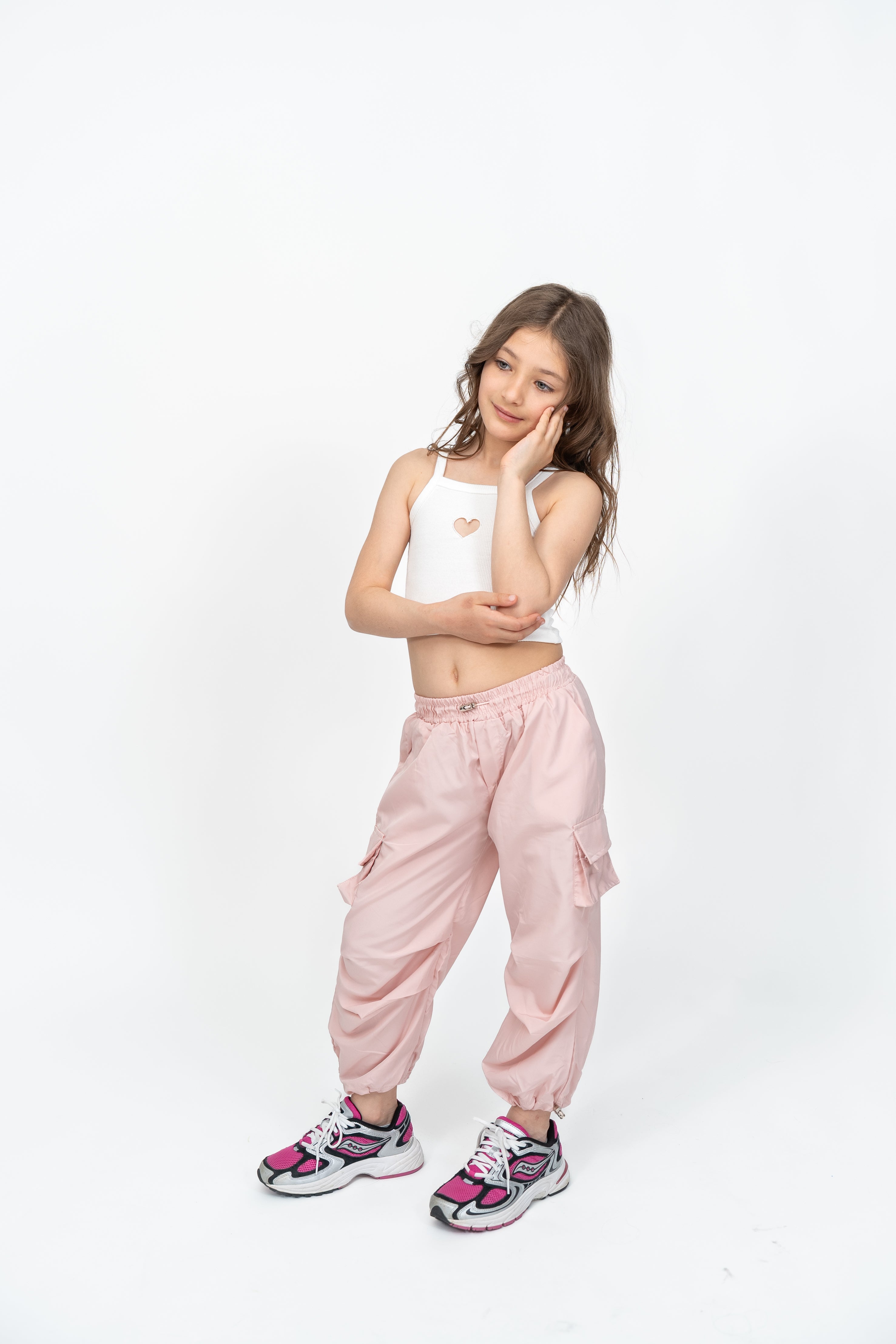 Blush Pink Heart Cargo Set