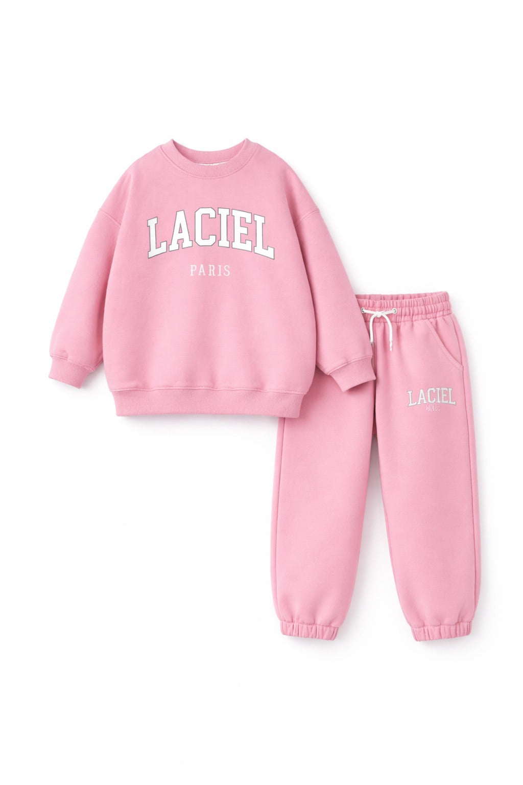 Pink Sweatshirt & Jogger Sets