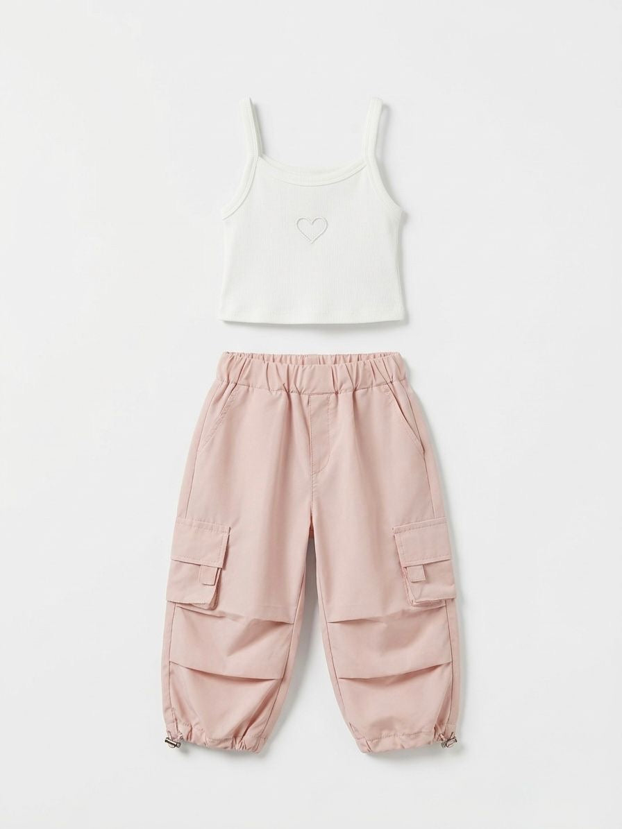 Blush Pink Heart Cargo Set