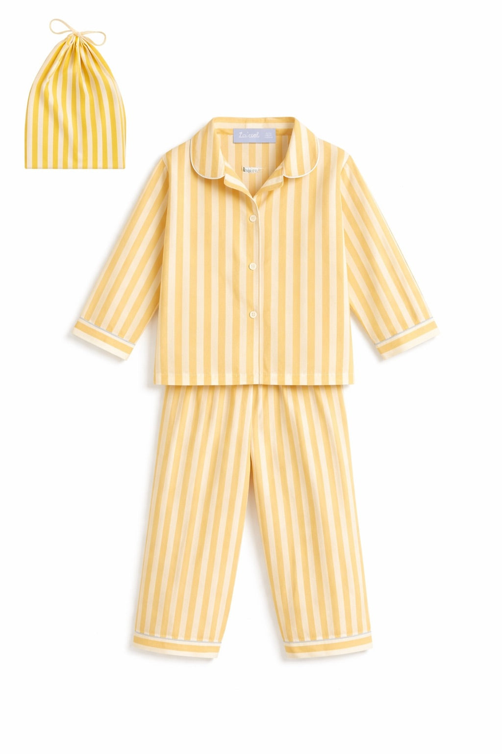 Yellow Stripe Pajamas