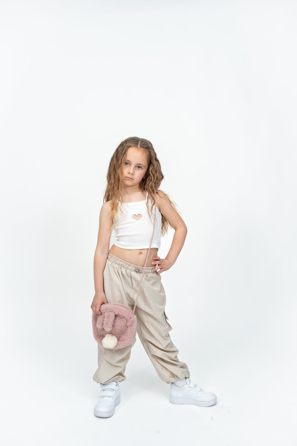 Sand Beige Heart Cargo Set