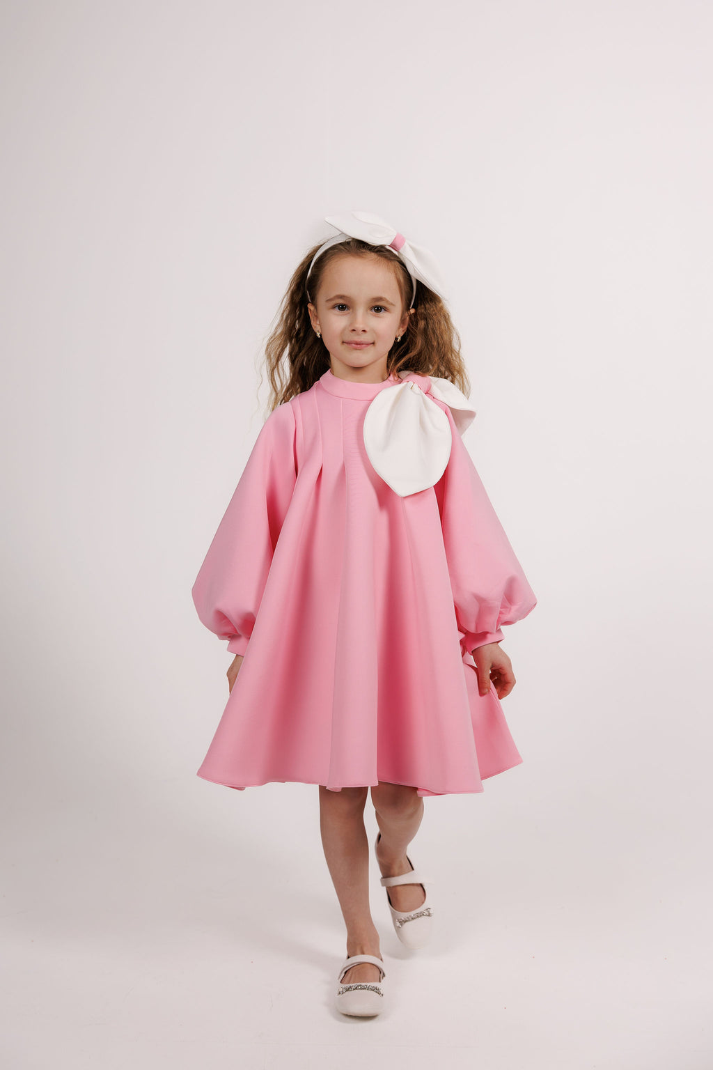 Blush Couture Bow Dress