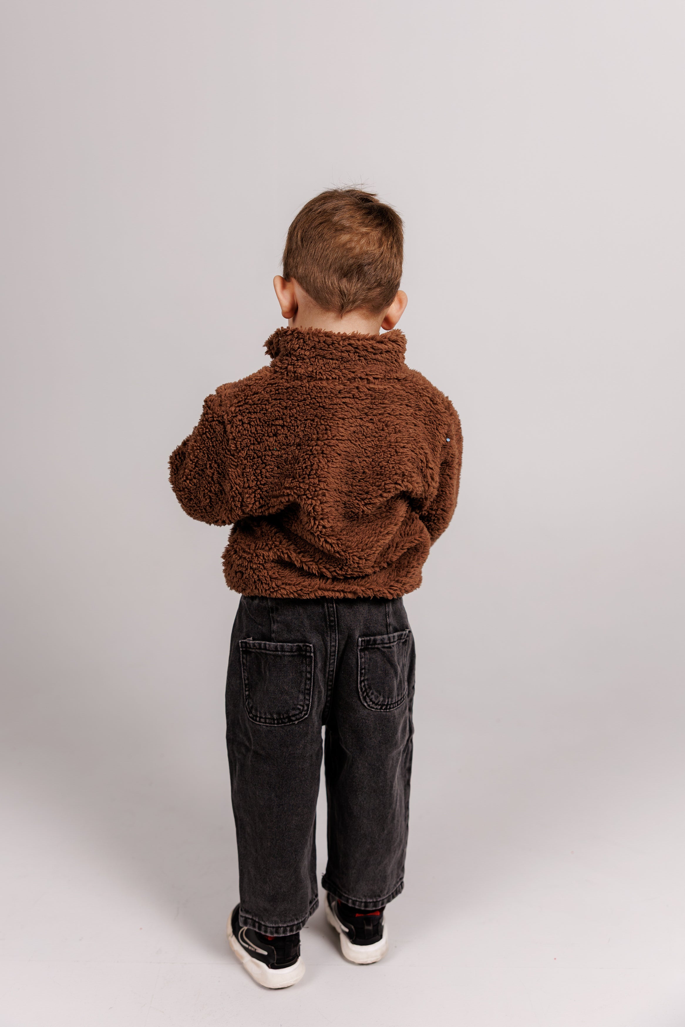 Brown Teddy Fleece Jackets