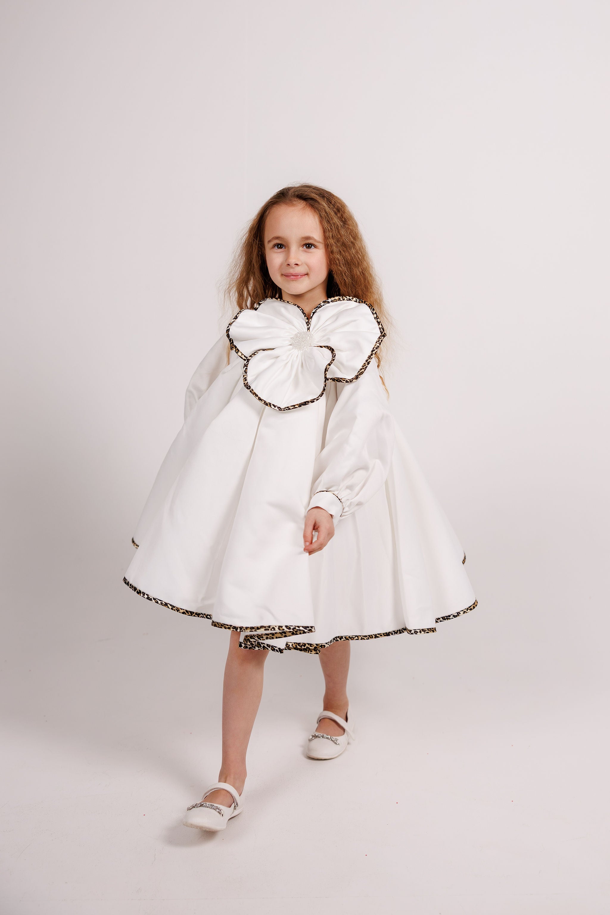 Ivory Fleur Couture Dress
