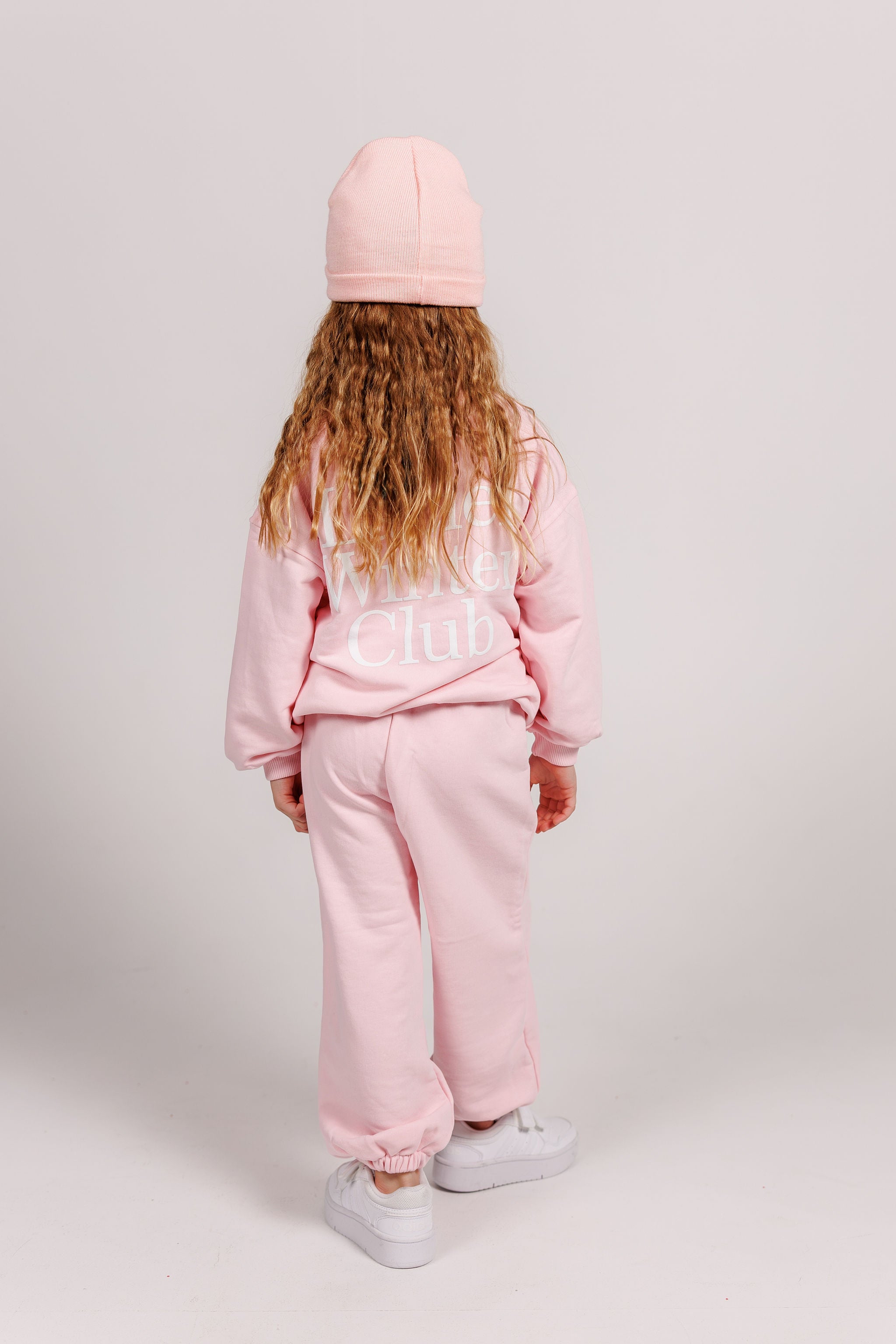 Pink Sweatshirt & Jogger Sets