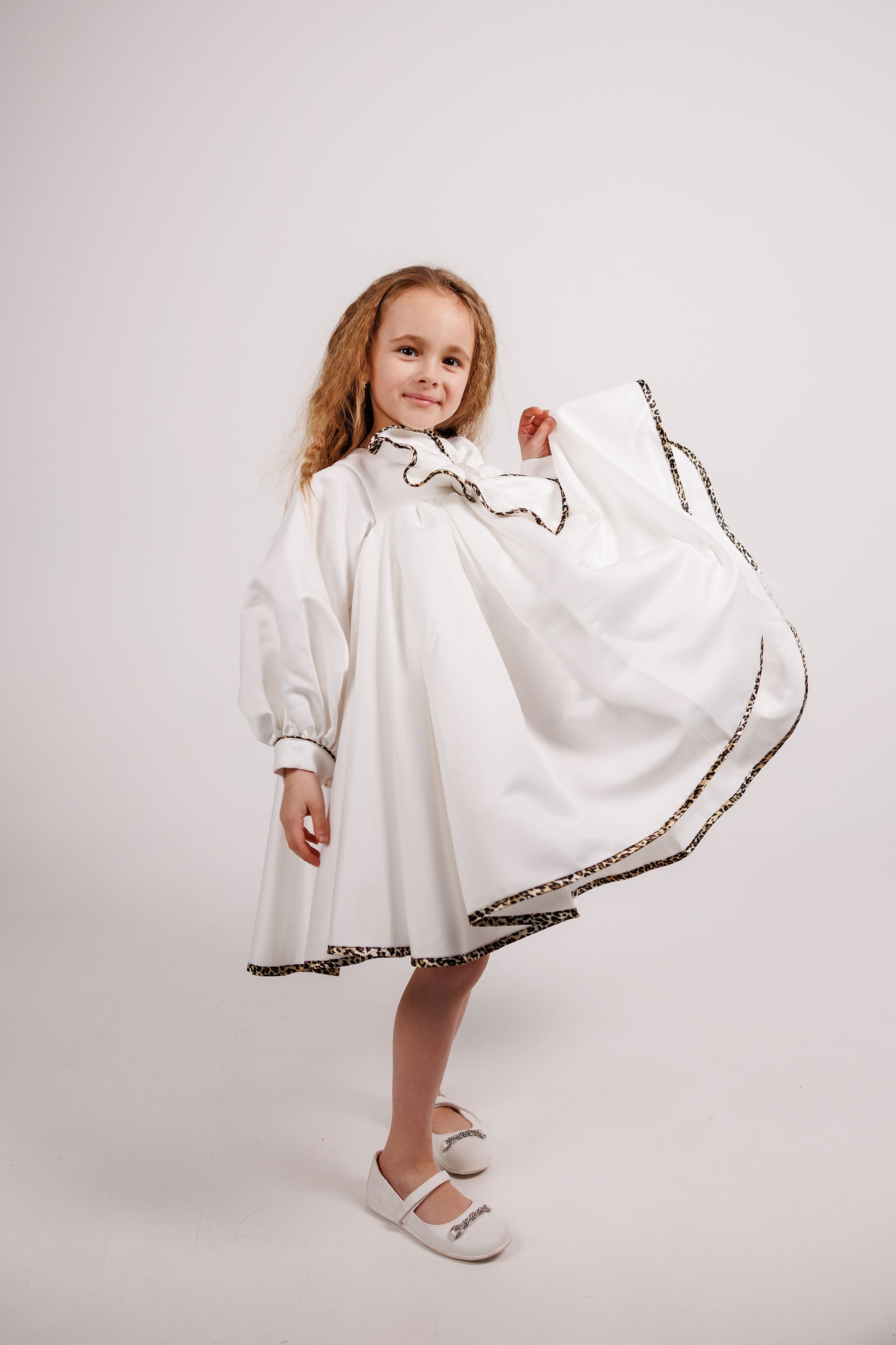 Ivory Fleur Couture Dress