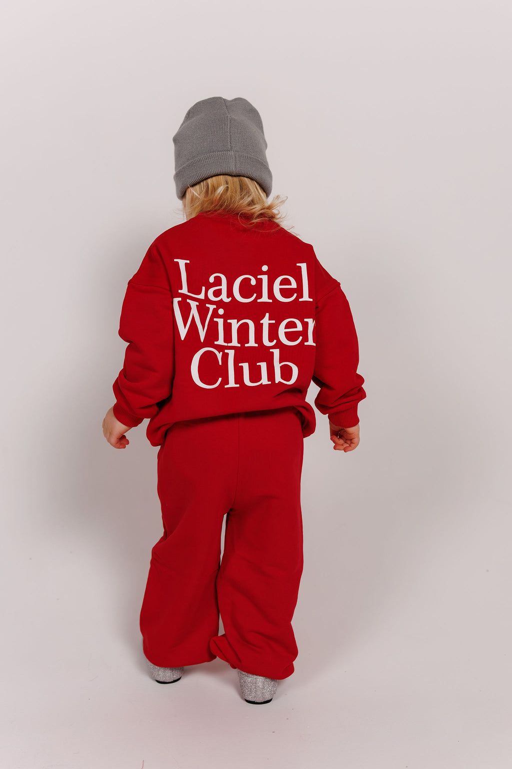 Red Sweatshirt & Jogger Sets