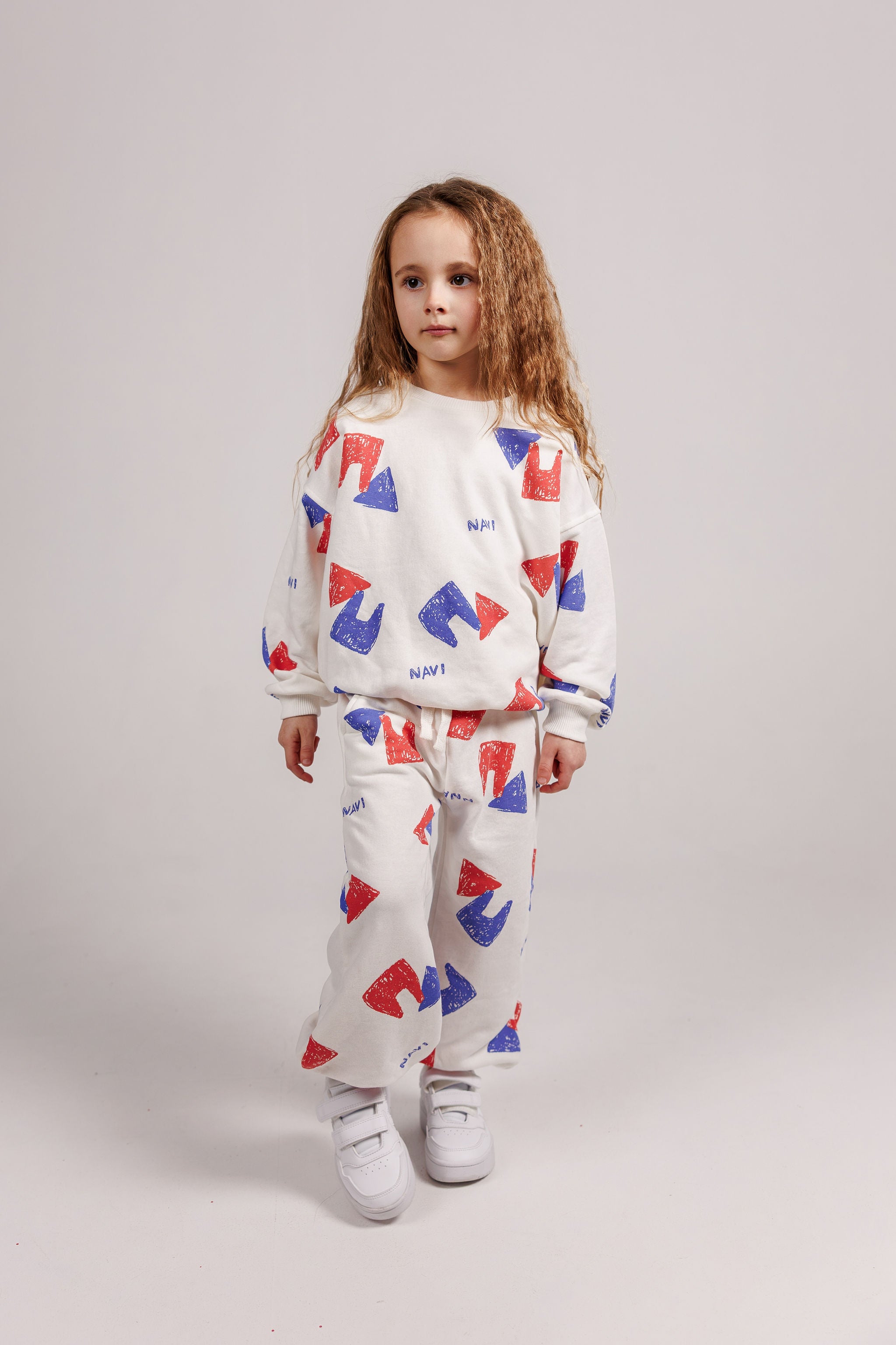 Graphic Print Sweatshirt & Jogger Sets