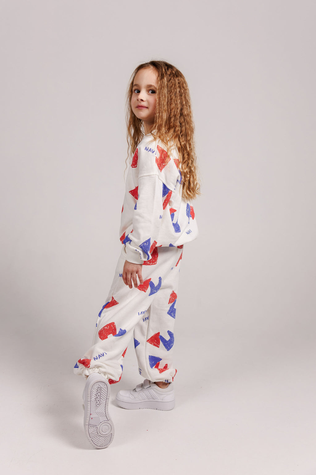 Graphic Print Sweatshirt & Jogger Sets