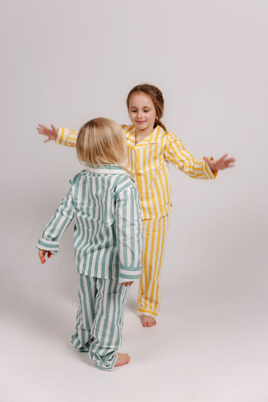 Yellow Stripe Pajamas