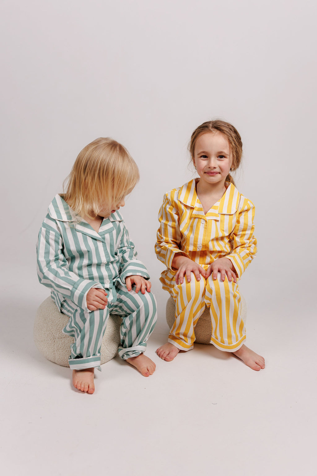 Yellow Stripe Pajamas