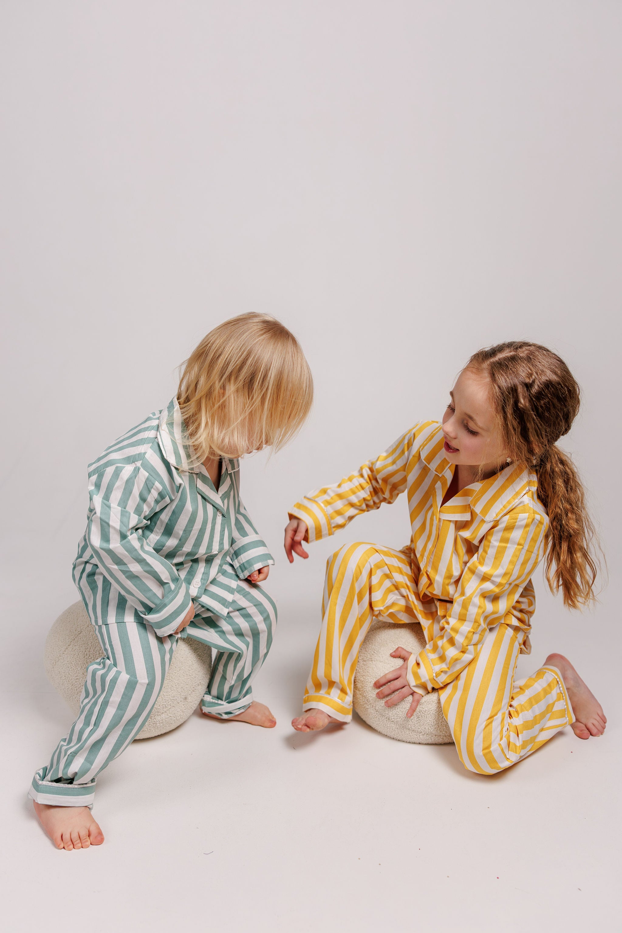 Yellow Stripe Pajamas