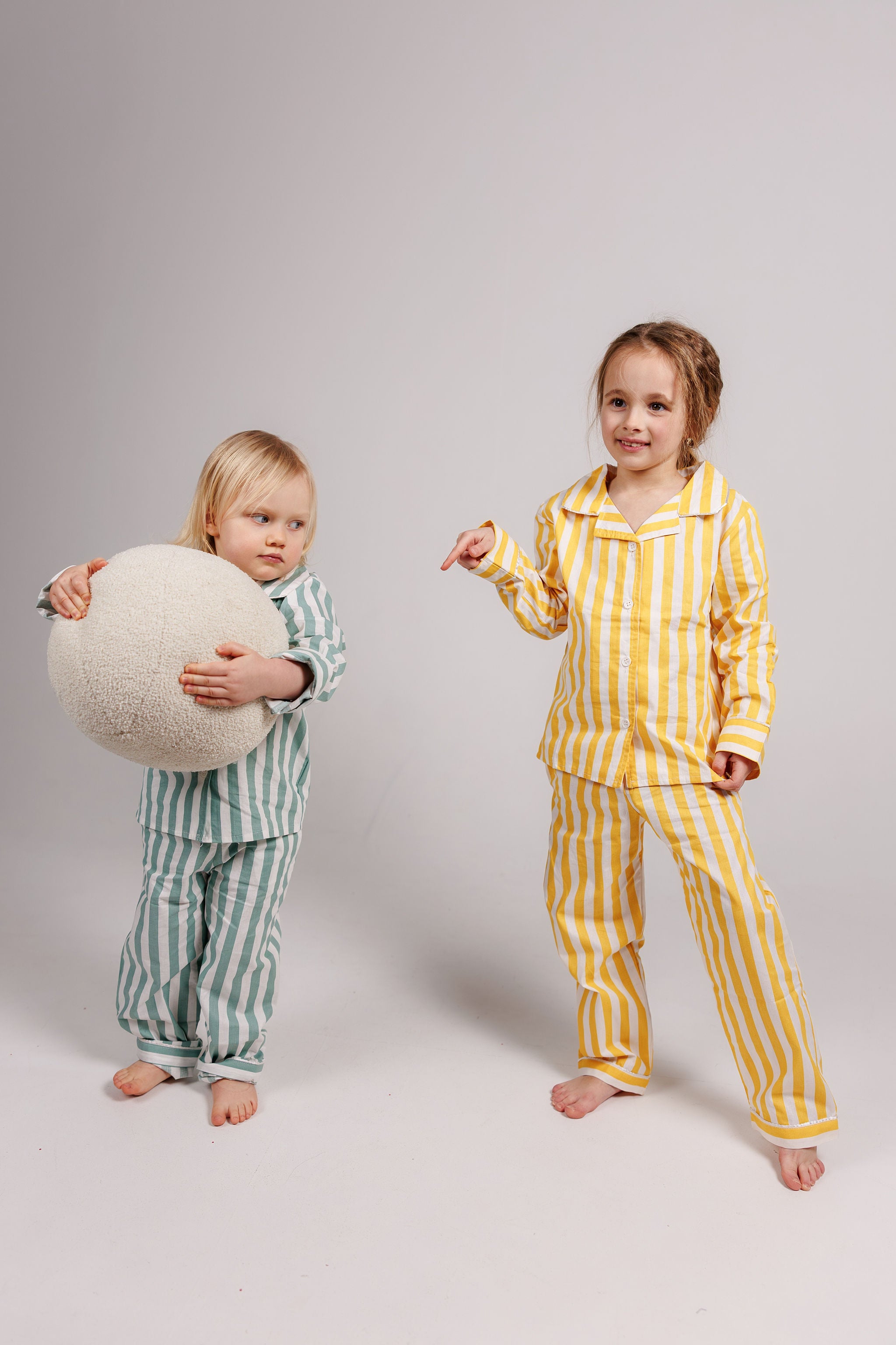 Yellow Stripe Pajamas