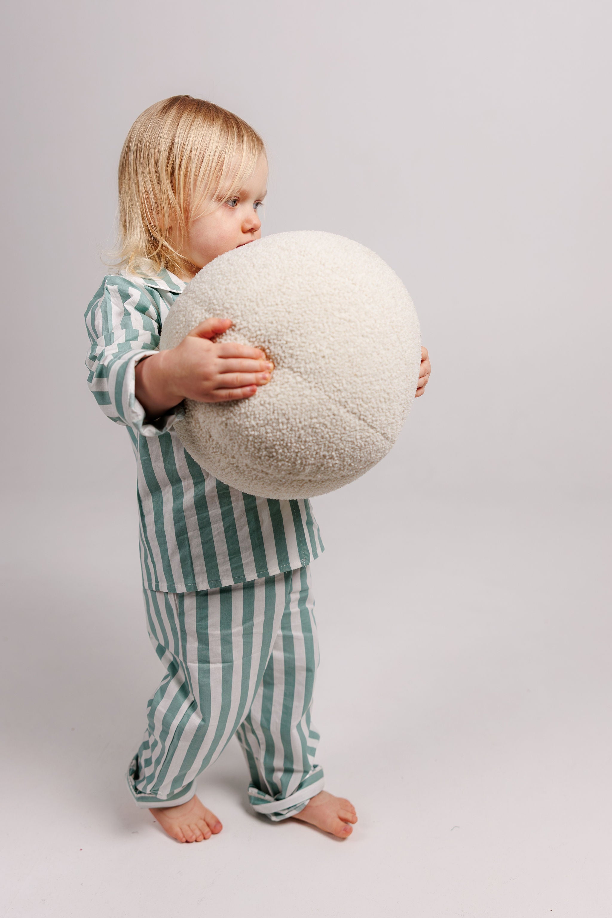 Green Stripe Pajamas