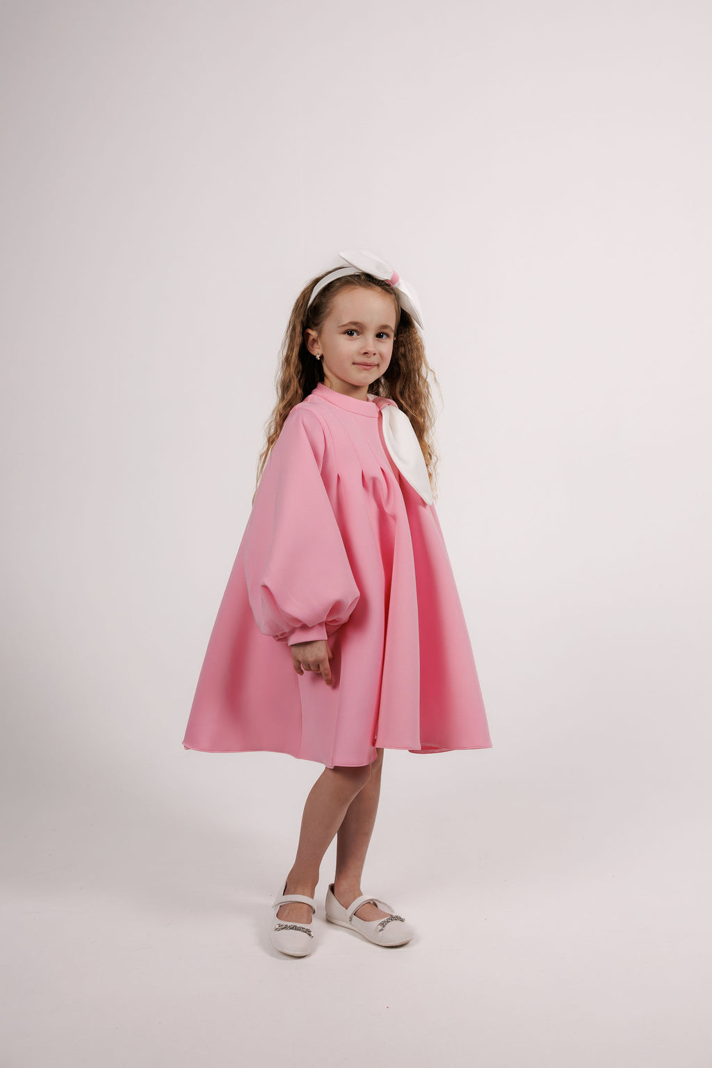 Blush Couture Bow Dress