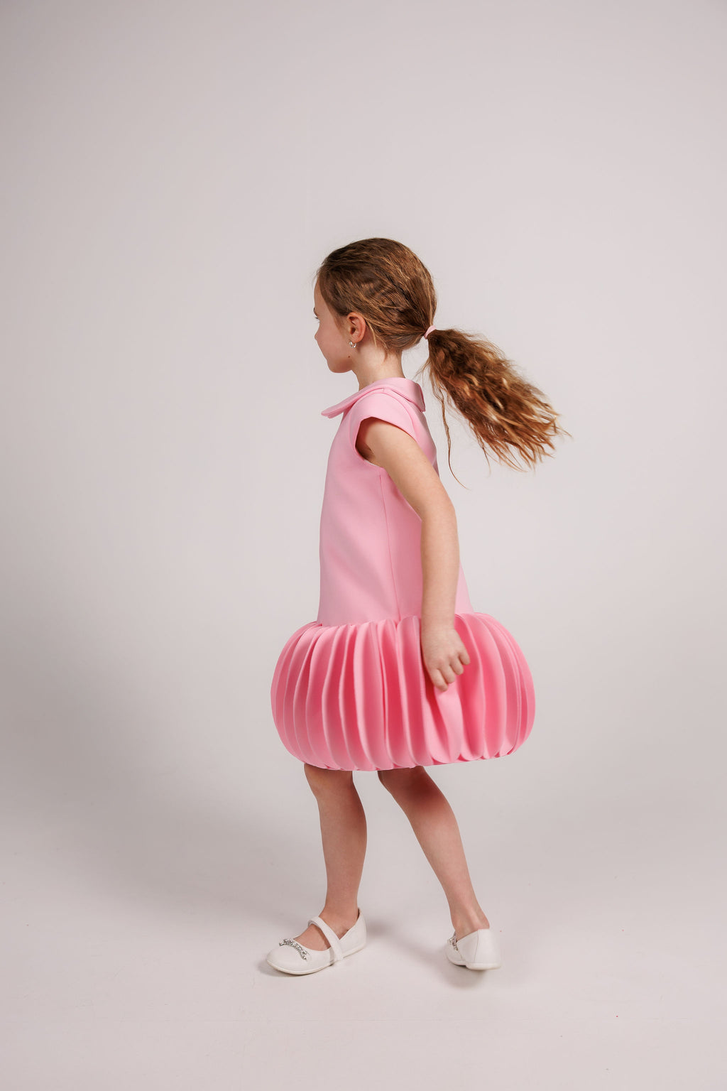 Blush Petal Couture Dress