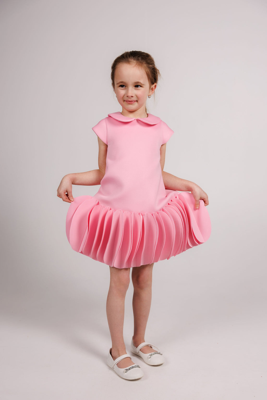 Blush Petal Couture Dress