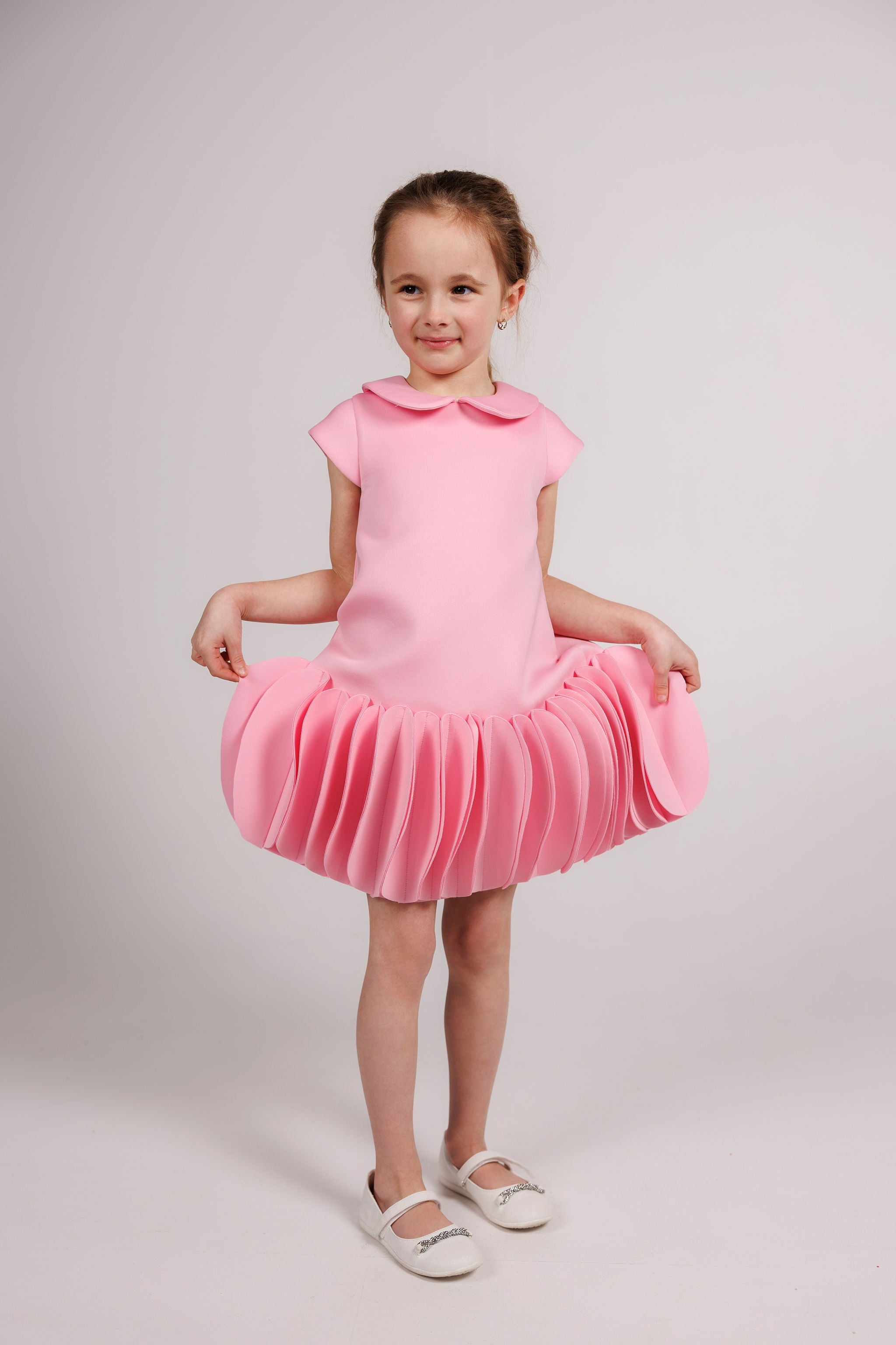 Blush Petal Couture Dress