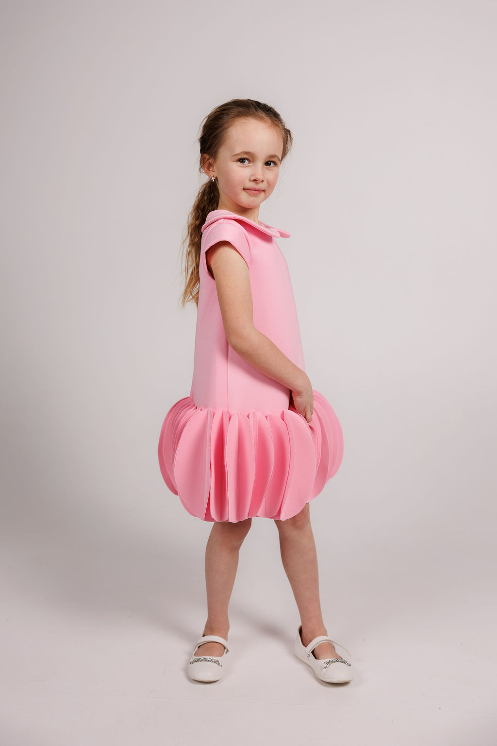 Blush Petal Couture Dress
