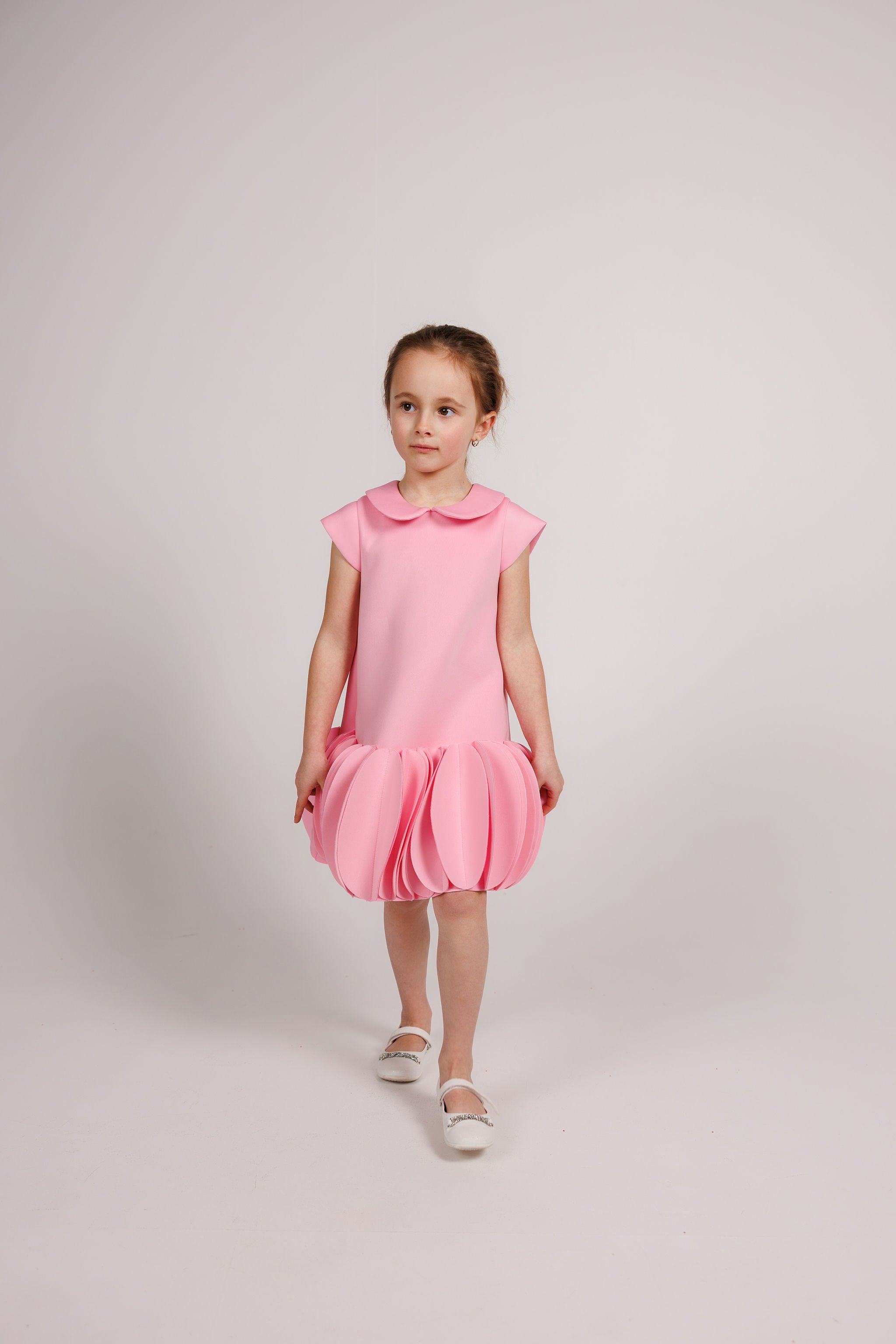 Blush Petal Couture Dress