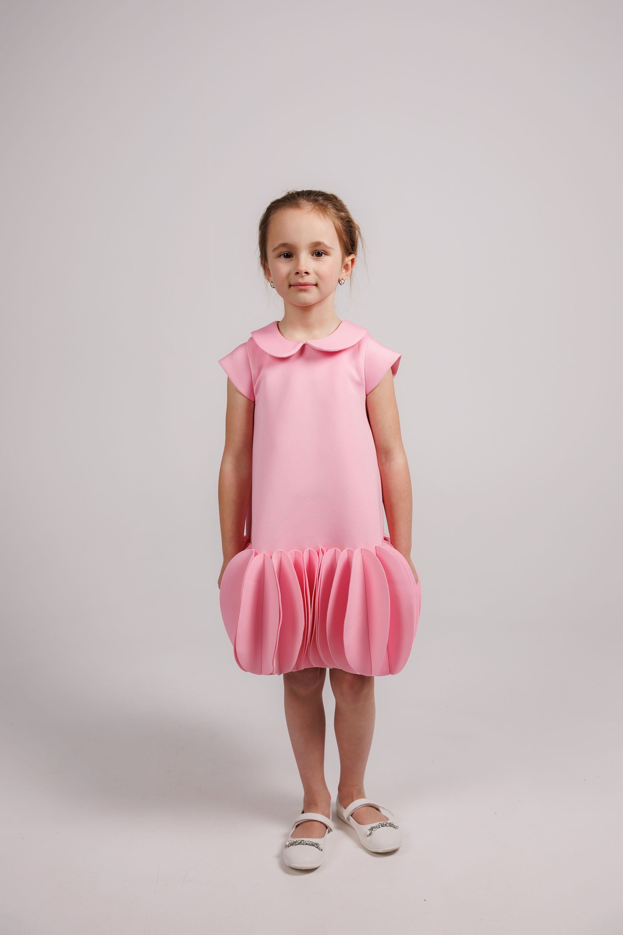 Blush Petal Couture Dress