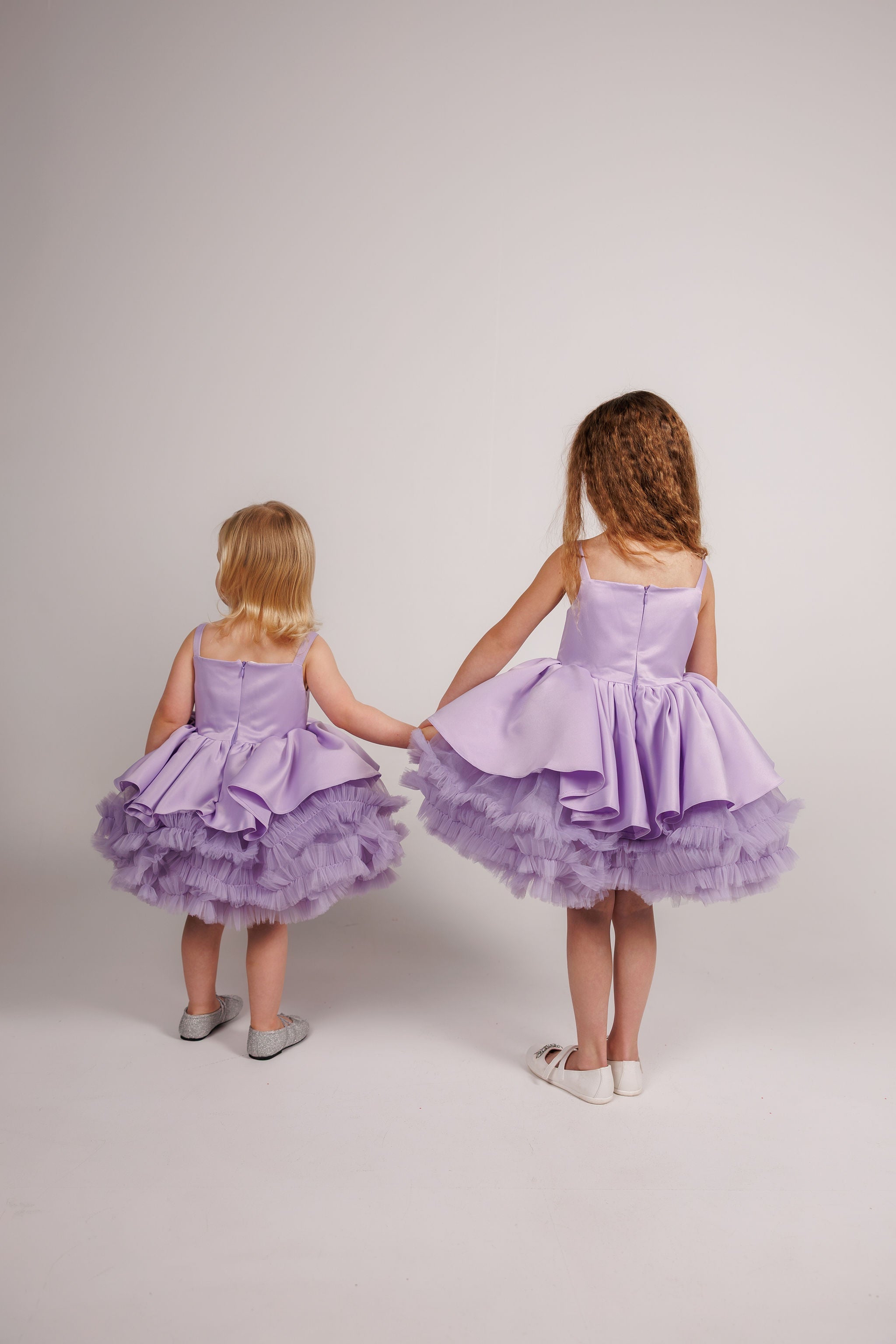 Lilac Royal Tulle Couture Dress