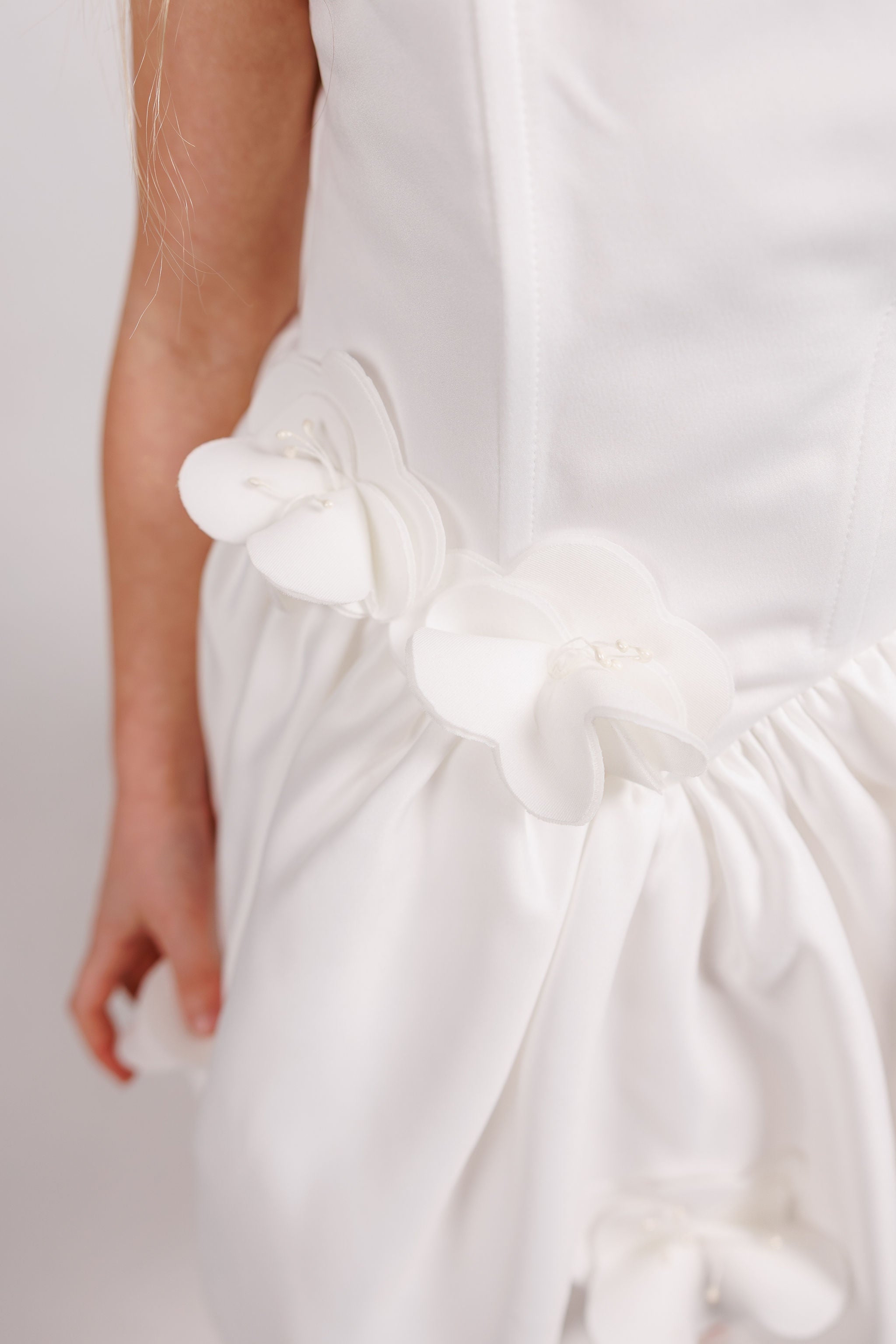 Ivory Fleur Couture Dress