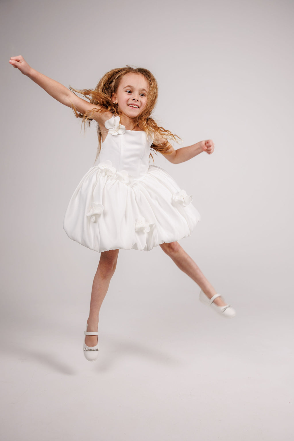 Ivory Fleur Couture Dress
