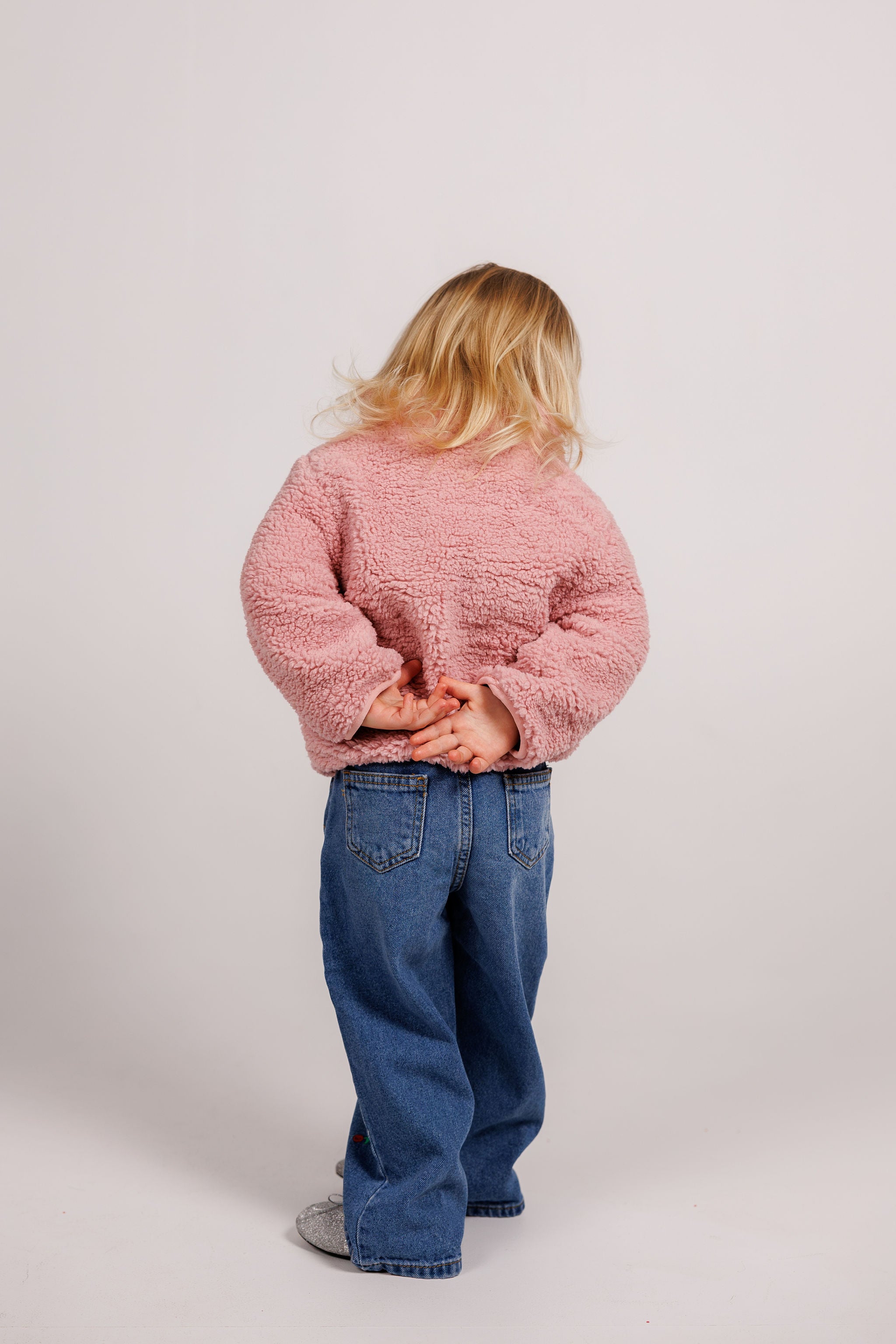 Pink Teddy Fleece Jackets