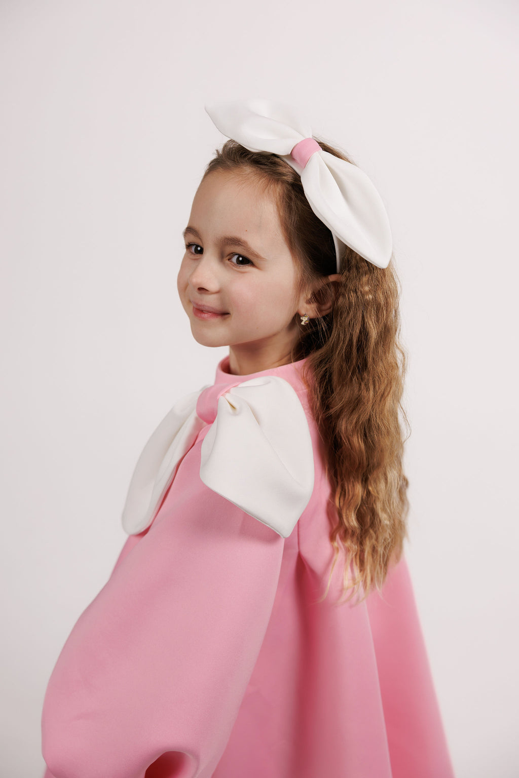 Blush Couture Bow Dress
