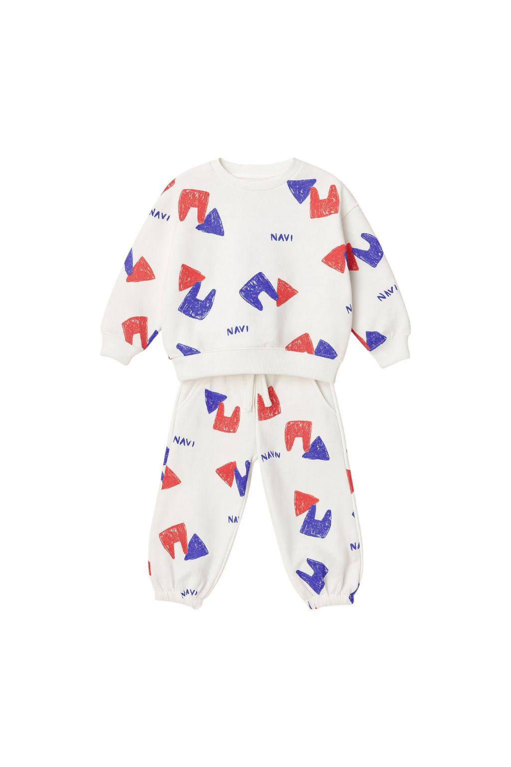 Graphic Print Sweatshirt & Jogger Sets