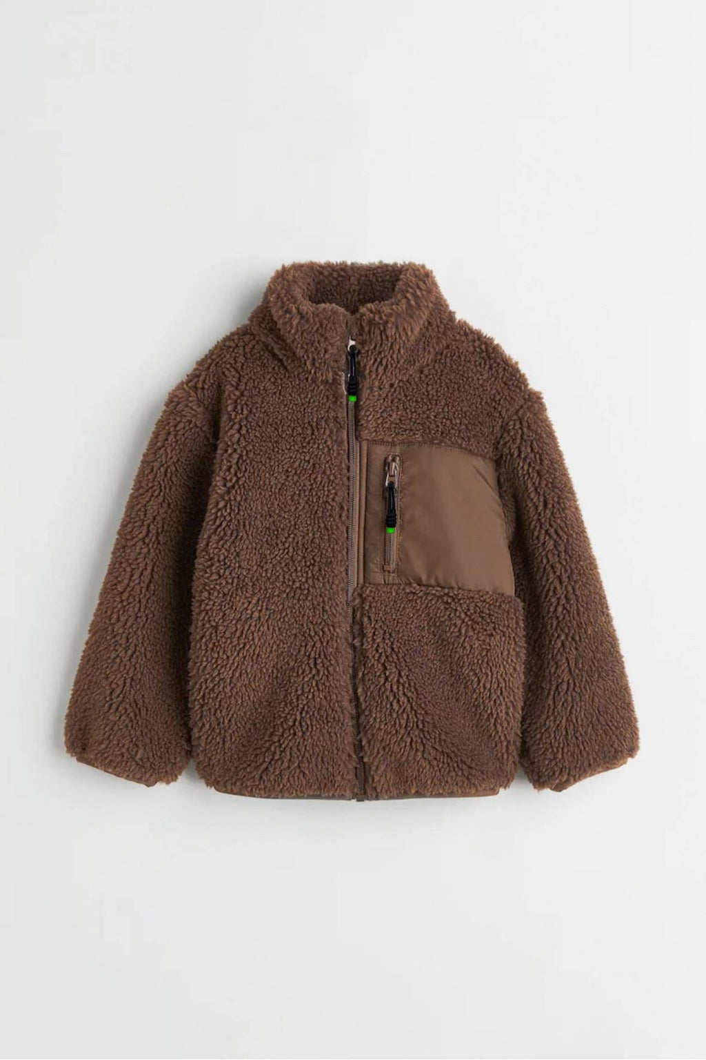 Brown Teddy Fleece Jackets