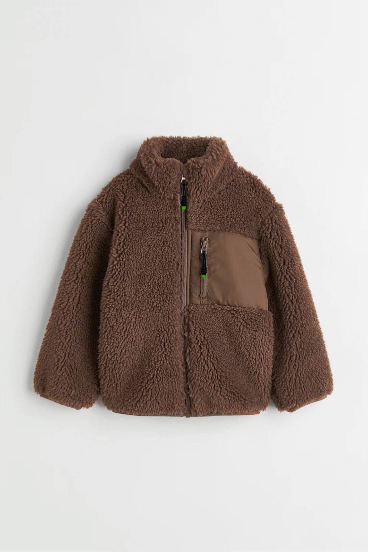 Brown Teddy Fleece Jackets