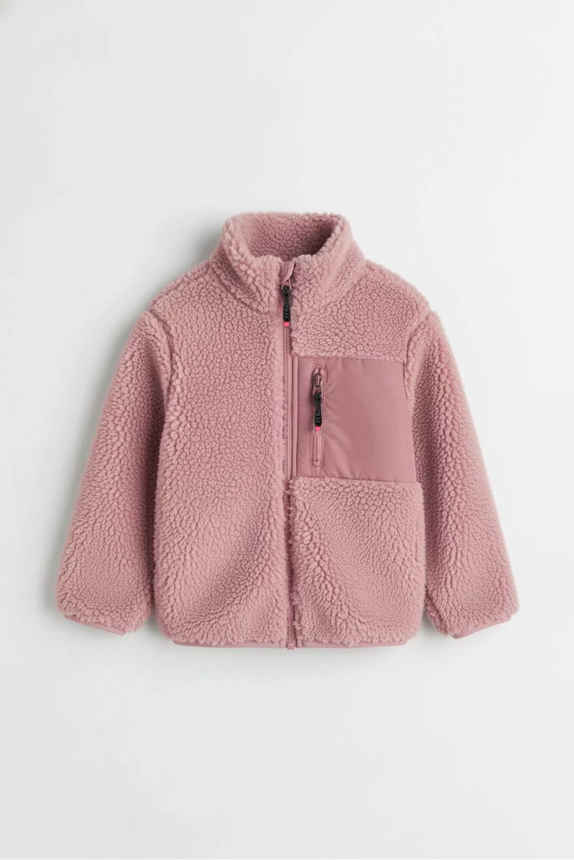 Pink Teddy Fleece Jackets